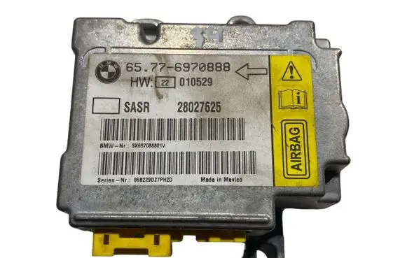 BMW 7 E65 E66 Airbag control unit/module 6970888 28027625 65776970888