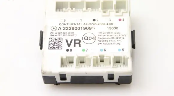 Mercedes-Benz C W205 Door control unit/module A2229001909