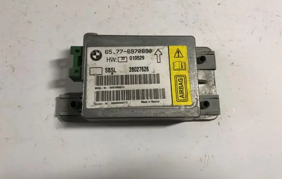 BMW 7 E65 E66 Airbag control unit/module 6970890 65776970890 28027626