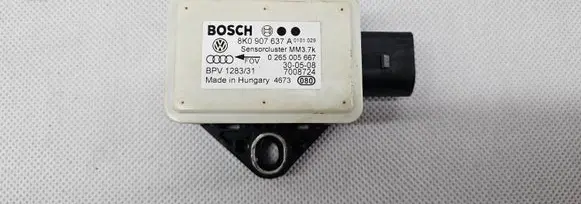 Audi A4 S4 B8 8K ESP acceleration yaw rate sensor 8K0907637A