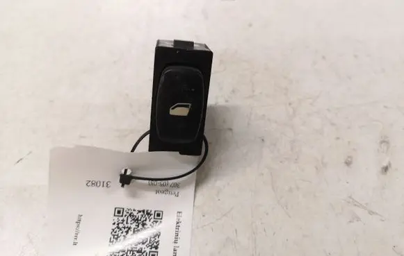 Peugeot 307 Electric window control switch 96360166XT