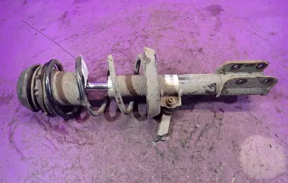 Opel Astra G Front shock absorber with coil spring 