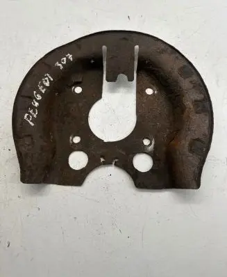 Peugeot 307 Front brake disc dust cover plate 