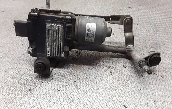 Volkswagen Touran I Front wiper linkage and motor 3397020641 1T0955023D