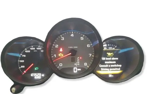 Porsche Macan (95B) Speedometer (instrument cluster) 125150