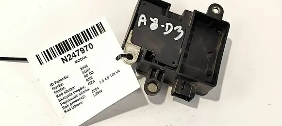 Audi A8 S8 D3 4E Other control units/modules 4E0915181 4E0910181B 0199000006
