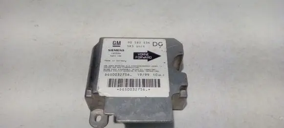 Opel Zafira A Airbag control unit/module 90582536DG 1923594 5WK4190