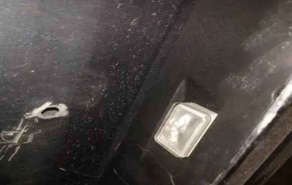 Mercedes-Benz E W212 Number plate light