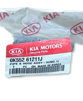 KIA Carnival Heater radiator pipe/hose 0K55261211J