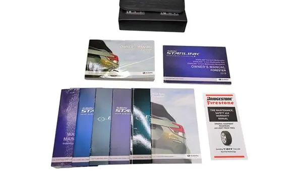 Subaru Forester SK Owners service history hand book 