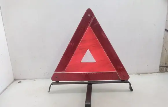 Emergency warning sign