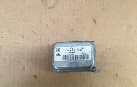 Opel Astra H ESP acceleration yaw rate sensor 13130348