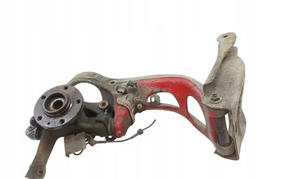 Front wheel hub spindle knuckle