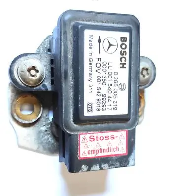 Mercedes-Benz A W168 ESP acceleration yaw rate sensor 0265005219