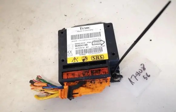 Peugeot 607 Airbag control unit/module 9640341180