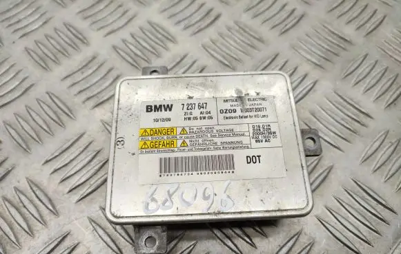 BMW 5 F10 F11 Headlight ballast module Xenon 7237647