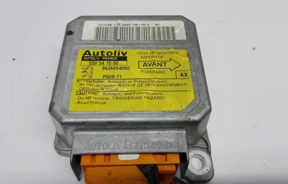 Peugeot 206 Airbag control unit/module 9636894080 550541500