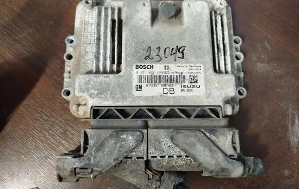 Opel Meriva A Engine control unit/module 55560810 0281012694