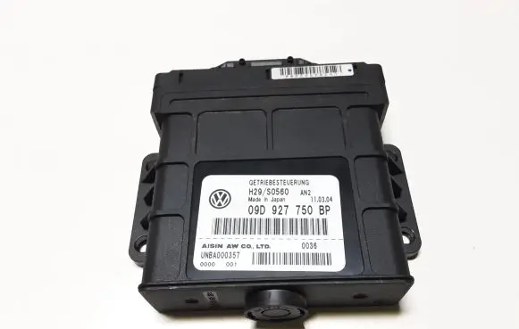 Volkswagen Touareg I Gearbox control unit/module 09D927750BP UNBA000357 UNZB4302364