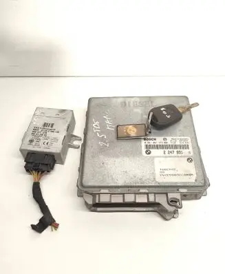 BMW 5 E39 Engine ECU kit and lock set 0281001373 28RTE044 2247891