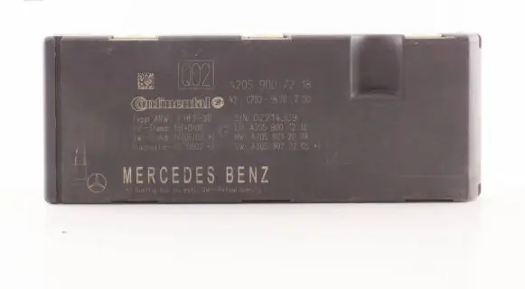 Mercedes-Benz C W205 Tailgate/trunk control unit/module A2059007218 A2059012008 A2059020205
