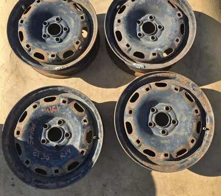 Volkswagen Polo R14 steel rim 6Q0601027C