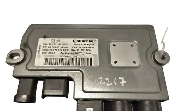 Citroen C4 I Picasso Start/Stop control module 967501588003 9676308180 9677001780