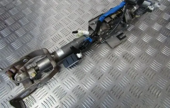 Steering wheel axle