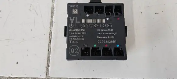 Mercedes-Benz E W212 Door control unit/module A2128203385 A2128203726 A2124422732