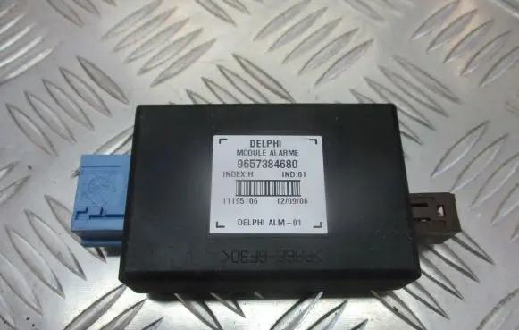 Peugeot 607 Alarm control unit/module 9657384680
