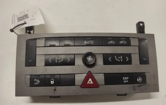 Peugeot 407 Climate control unit 96573322 96470290 96469958