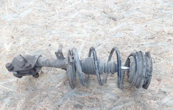Renault Laguna II Front shock absorber with coil spring