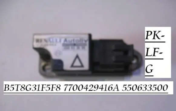 Renault Laguna I Airbag deployment crash/impact sensor B5T8G31F5F8 7700429416A