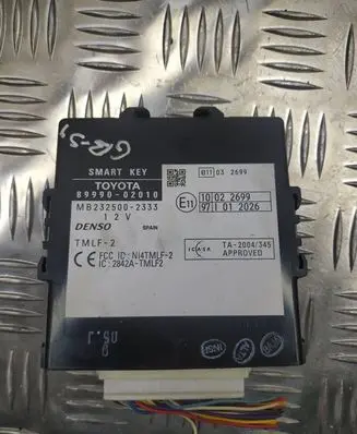 Toyota Auris 150 Door central lock control unit/module 8999002010