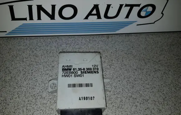 BMW 3 E46 Tow bar trailer control unit/module 61358369019