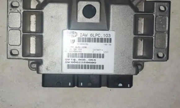 Citroen C3 Engine control unit/module 9662258680 9654596080 16805054