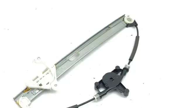 Rear window lifting mechanism without motor
