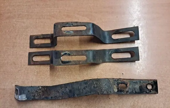 Mercedes-Benz SL R107 Front bumper mounting bracket 1078850940
