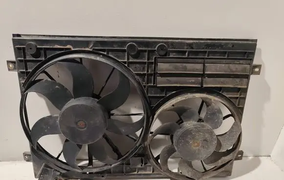 Volkswagen PASSAT B6 Electric radiator cooling fan 1K0121205S
