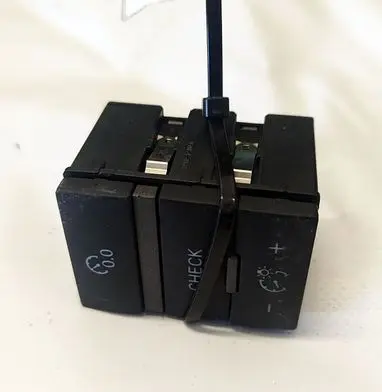 Audi A6 S6 C6 4F Panel lighting control switch 4F0927123A