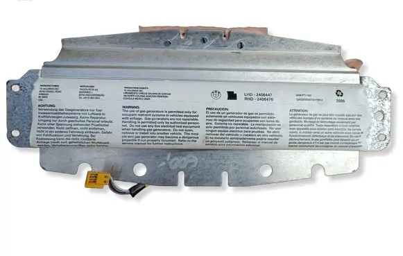 BMW X5 E70 Passenger airbag 2406447 2406476