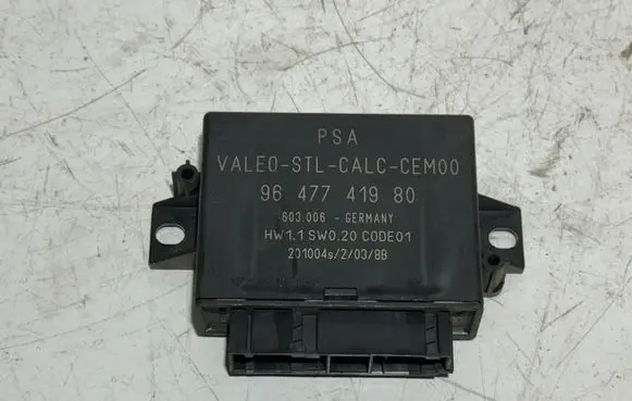 Citroen C4 I Parking PDC control unit/module 9647741980