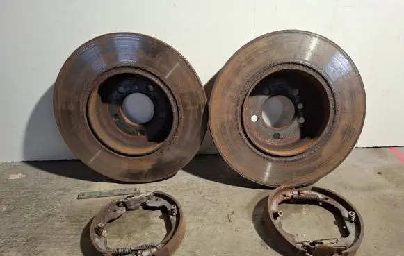 BMW 7 E65 E66 Rear brake disc