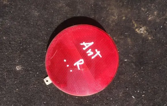 Opel Antara Rear tail light reflector