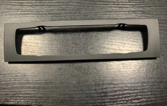 BMW 1 E81 E87 Climate control/heater control trim 6933520 64116933520