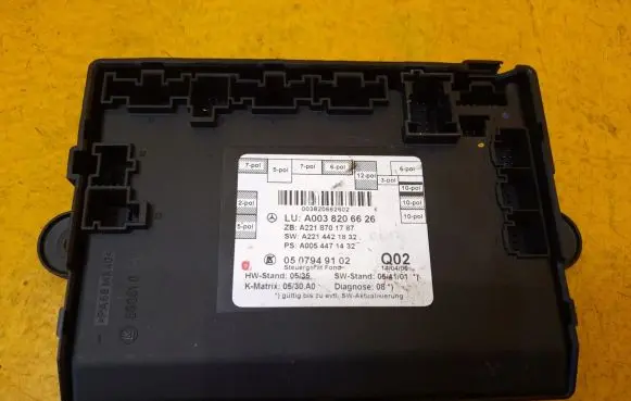 Mercedes-Benz S W221 Other control units/modules A0038206626