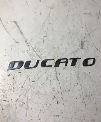 Fiat Ducato Manufacturers badge/model letters 