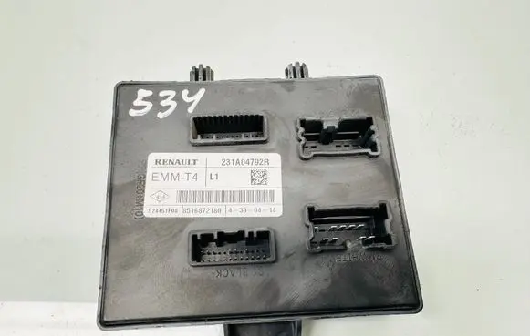 Renault Captur Other control units/modules 231A04792R 524451F08 8516872180