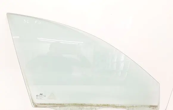 Hyundai Grandeur Front door window glass four-door 43R000384 DOT748 AS2