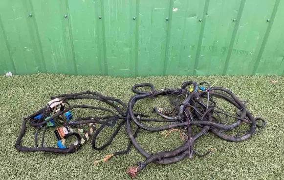 Engine installation wiring loom